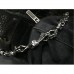 Silver Skull Hand Wallet / key Chain  TBE89